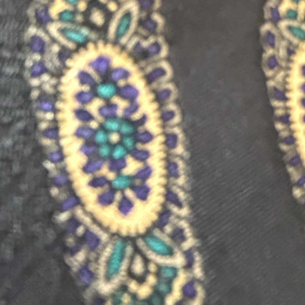 VTG Robert Talbott Best of Class Black Silk Tie Jacobson’s Hand Sewn - Picture 9 of 11